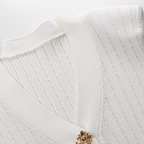 Ivory Charm Ruffle Top
