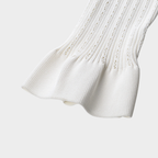 Ivory Charm Ruffle Top