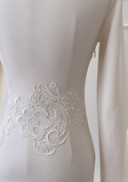 Champagne Pearl Lace Harmony Gown Set