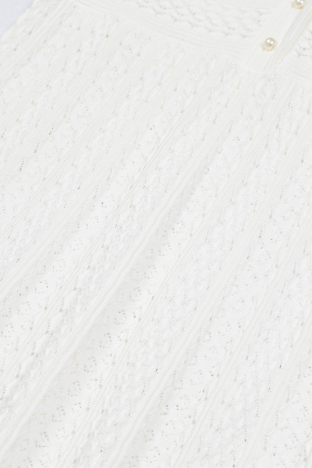 Lily – Silk Knit Pearl Button Suspender Maxi Dress