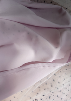 Petal Dusk Polka Mesh Maxi Dress