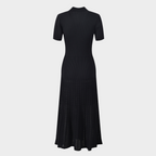 Classic Noir Maxi Dress