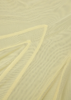 Aurora Veil Strapless Maxi Dress