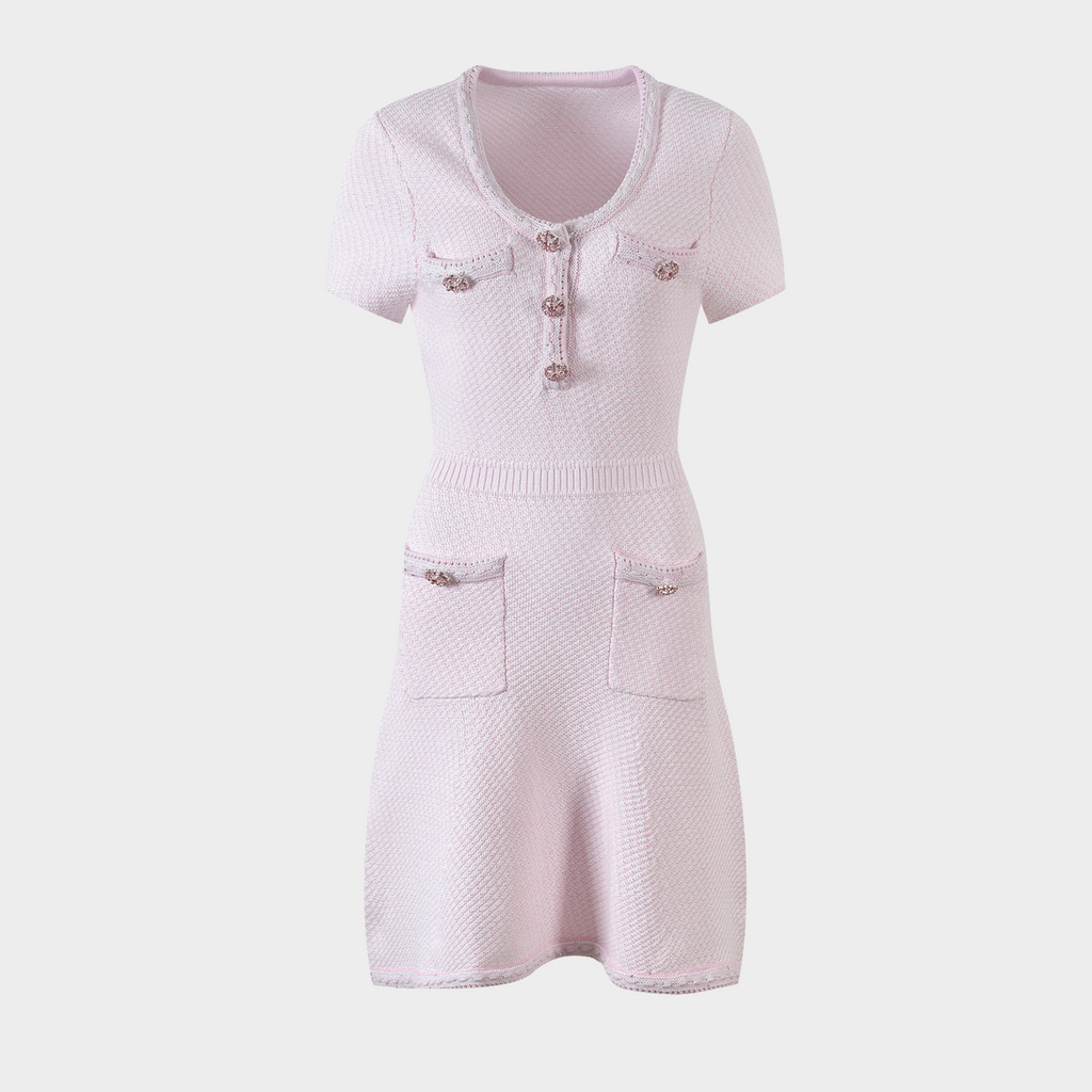 Blushing Rose Mini Dress