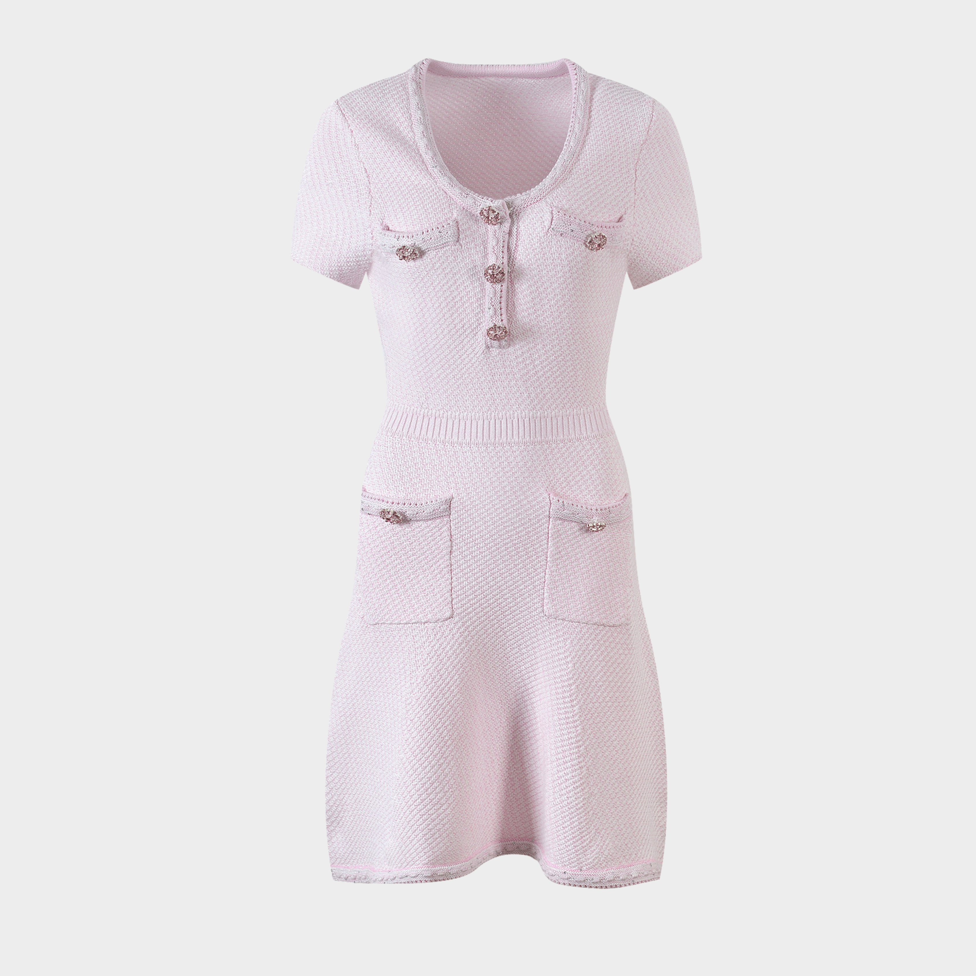 Blushing Rose Mini Dress
