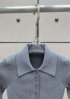 Eliana Wool Ribbed Knit Bodysuit & Legging Adjustable Belt  Set