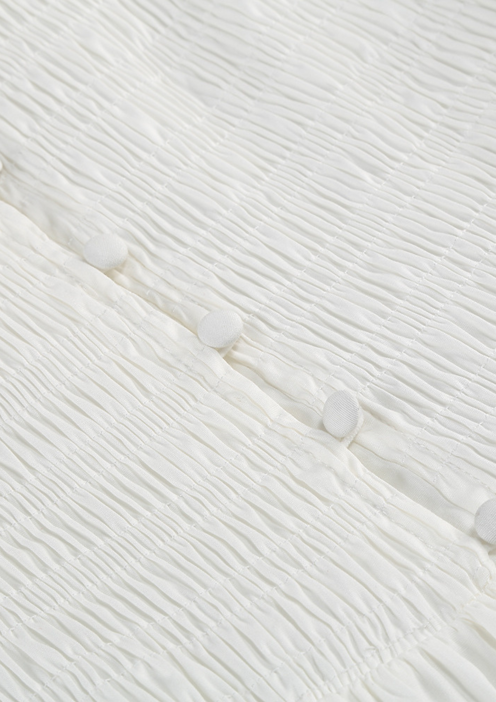 Ivory Meadow Smocked Midi Dress