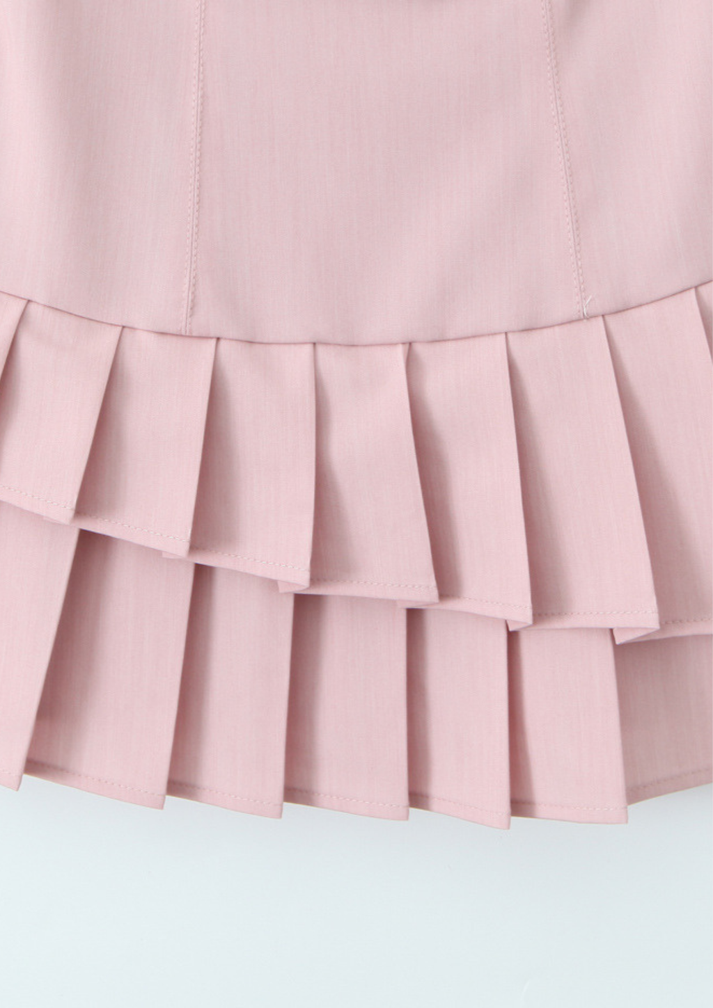 Rosa Pleated Halter Mini Dress