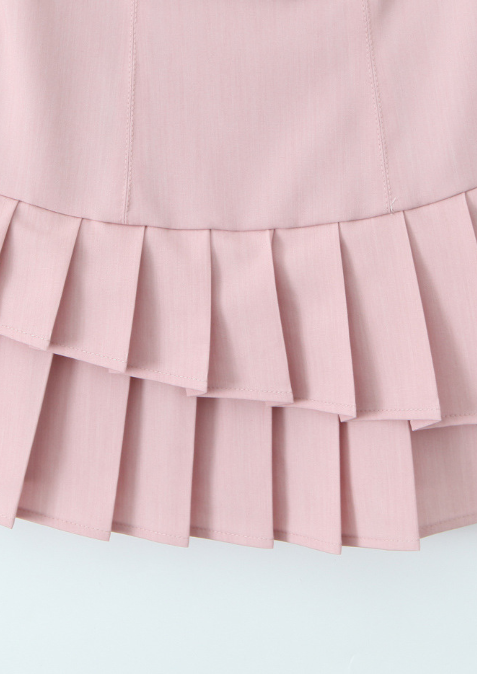 Rosa Pleated Halter Mini Dress