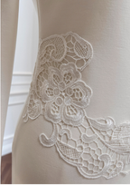 Champagne Pearl Lace Harmony Gown Set