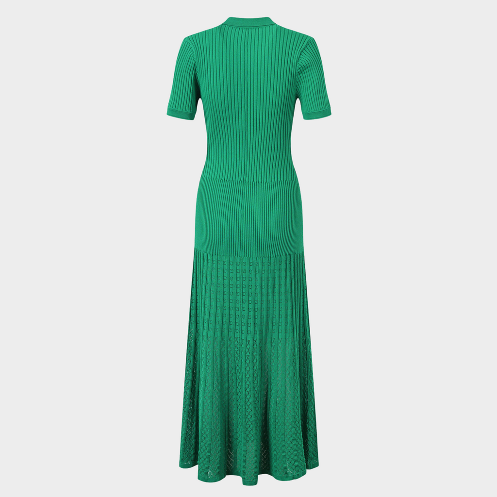 Classic Noir Maxi Dress