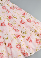 Luna Bloom Floral Maxi Dress – Soft Pink Rose