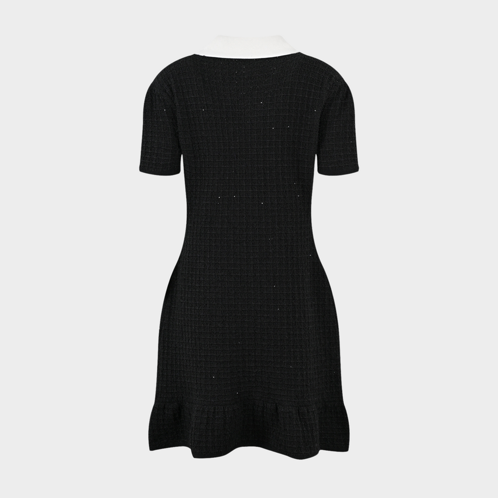 Shadow Pearls Sparkle Mini Dress