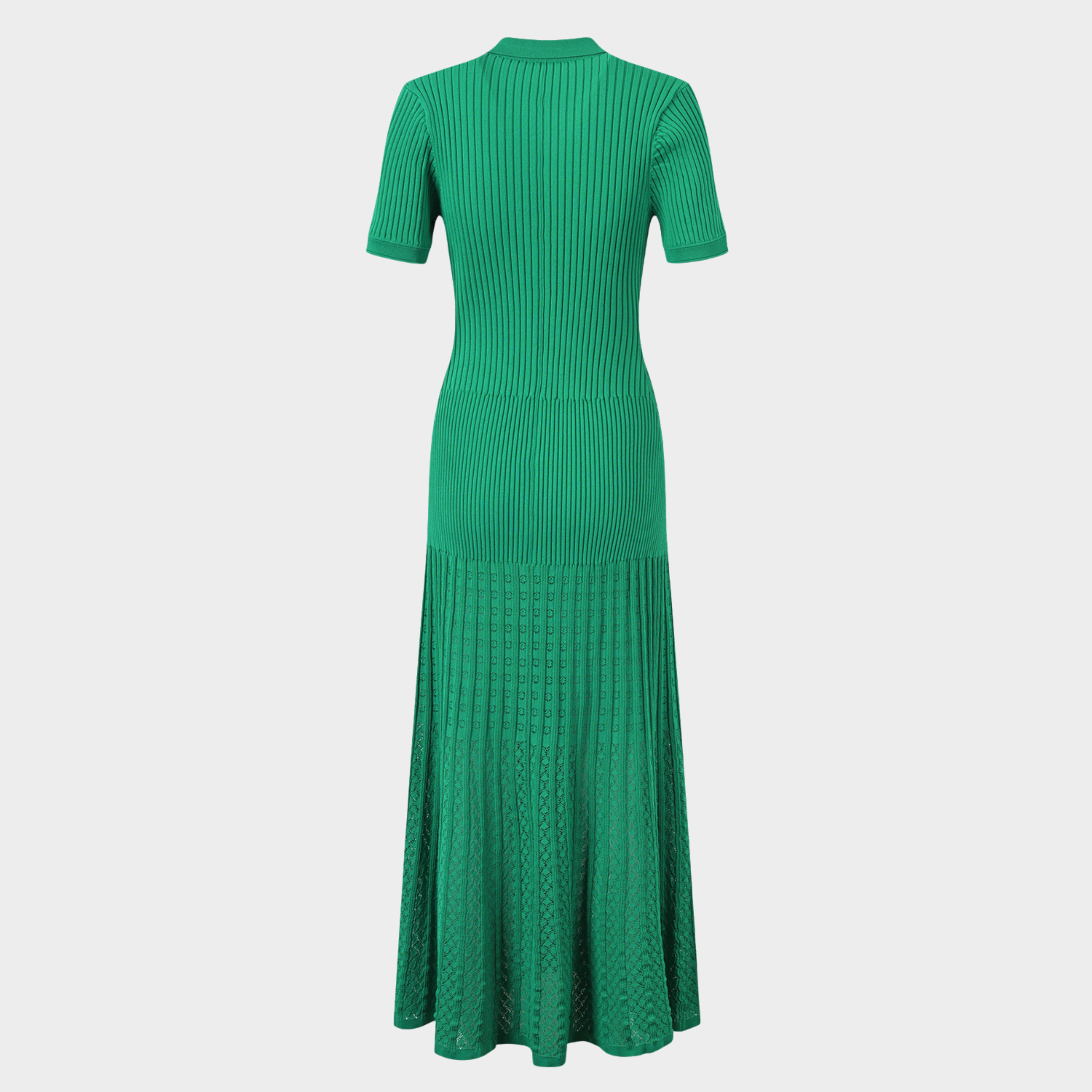 Classic Knits In Maxi Dress