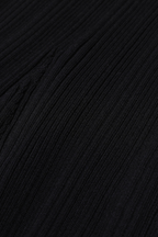 Gem Elegance Polo Knit Mermaid Maxi Dress