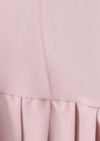Rosa Pleated Halter Mini Dress