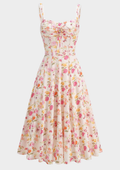 Luna Bloom Floral Maxi Dress – Vintage Floral