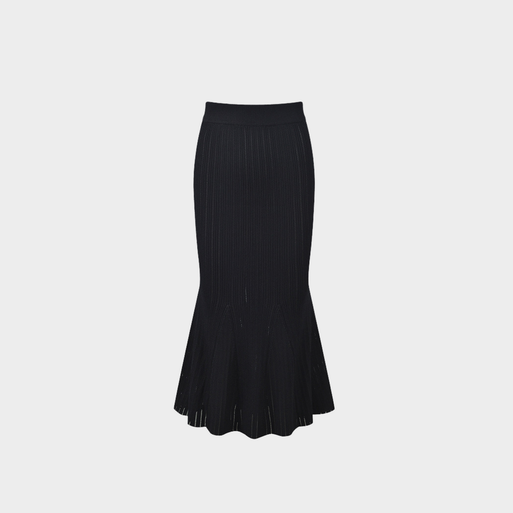 Noir Charm Ruffle Set