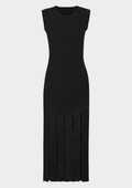 Crystal Knit Sleeveless Maxi Dress