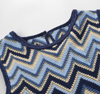 Wave Ice Knit Semi Flare Set