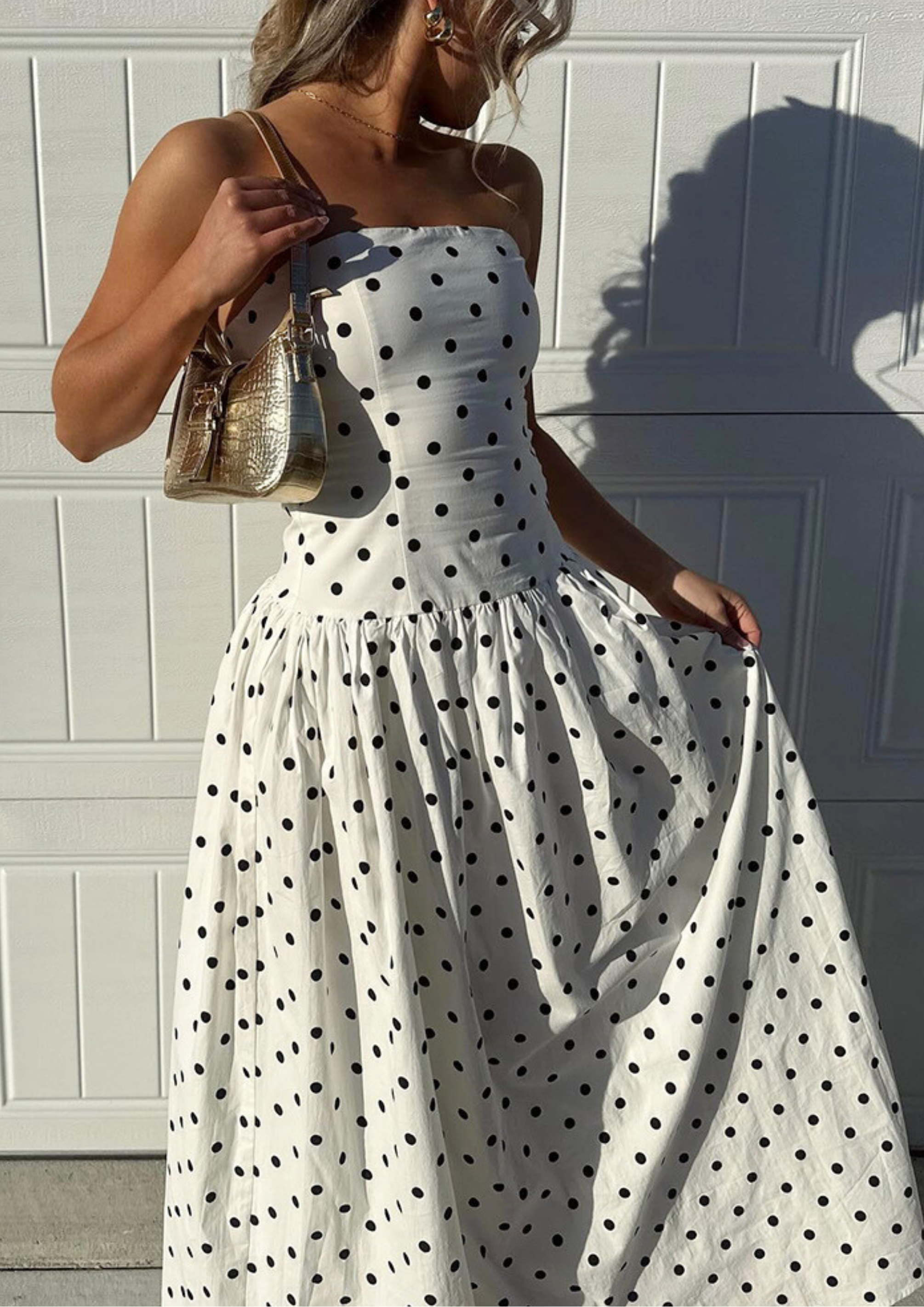 Polka Classic Flow Maxi Dress