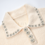 Plush Apricot Luxe Wool Knit Mini Dress