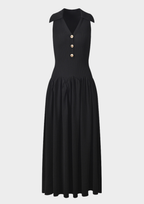 Solea Noir Ice Knit Maxi Dress