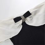 Noir Elegance Maxi Dress