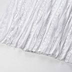 Celeste Pearl Lace Pleated Maxi Dress