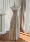 Ivory Lace Grace Maxi Dress