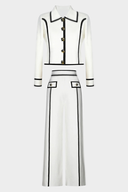 Signature luxe Line Knit Ensemble Set