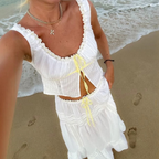 Sunset Breeze Spandex Lace Set