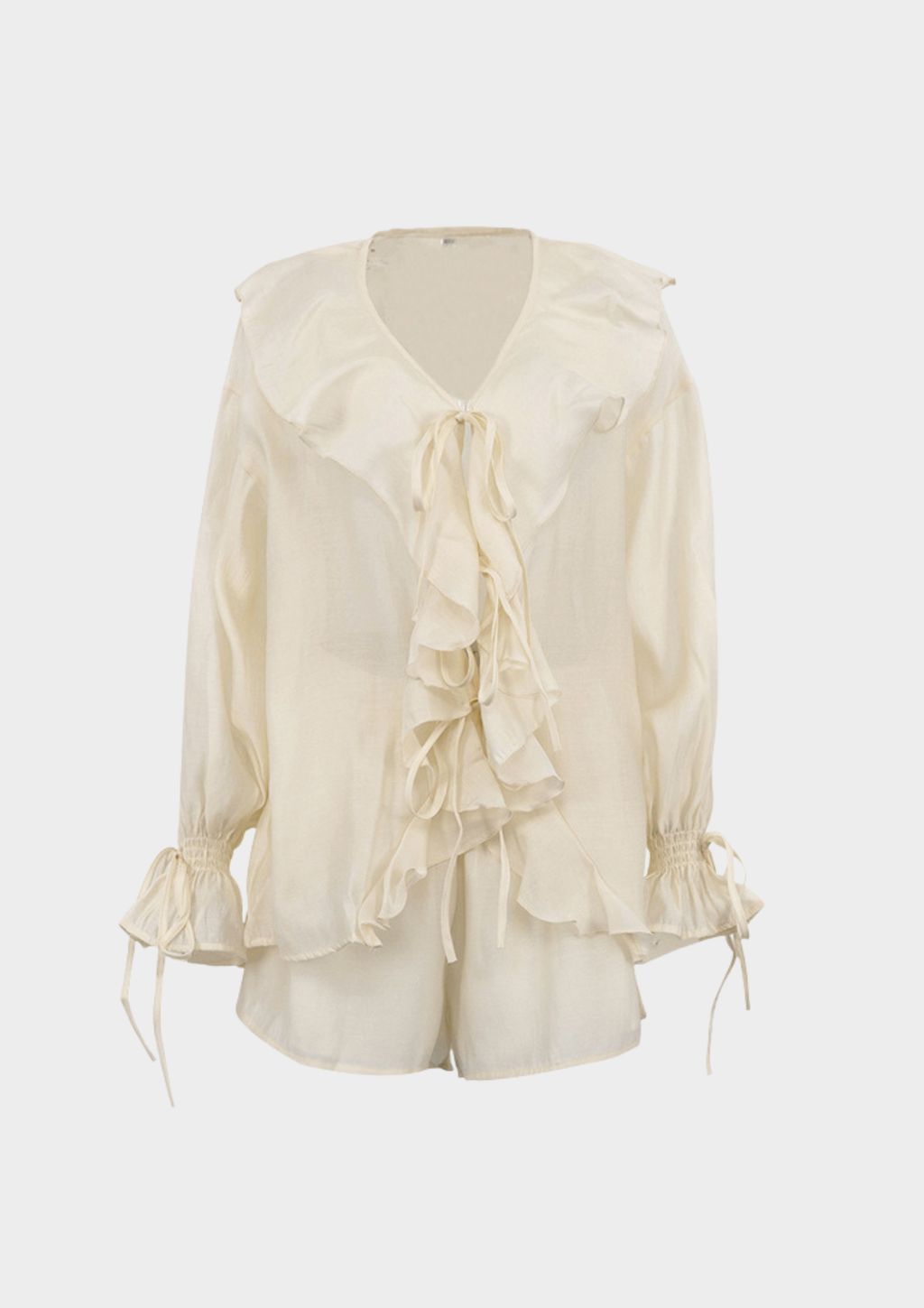 Luna Ruffle Tie Two Piece Set