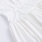 Valeria Bodice Maxi Dress - Pure White