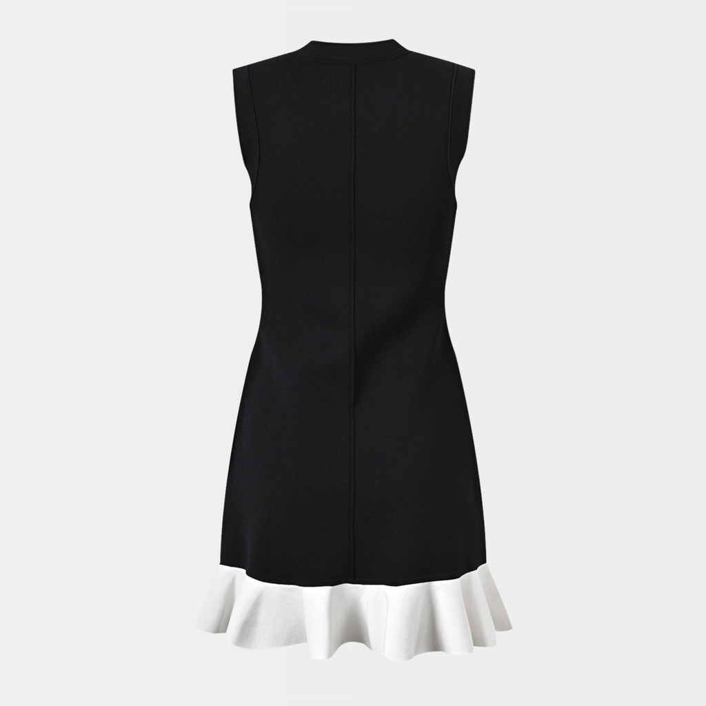 Monochrome Flair Dress