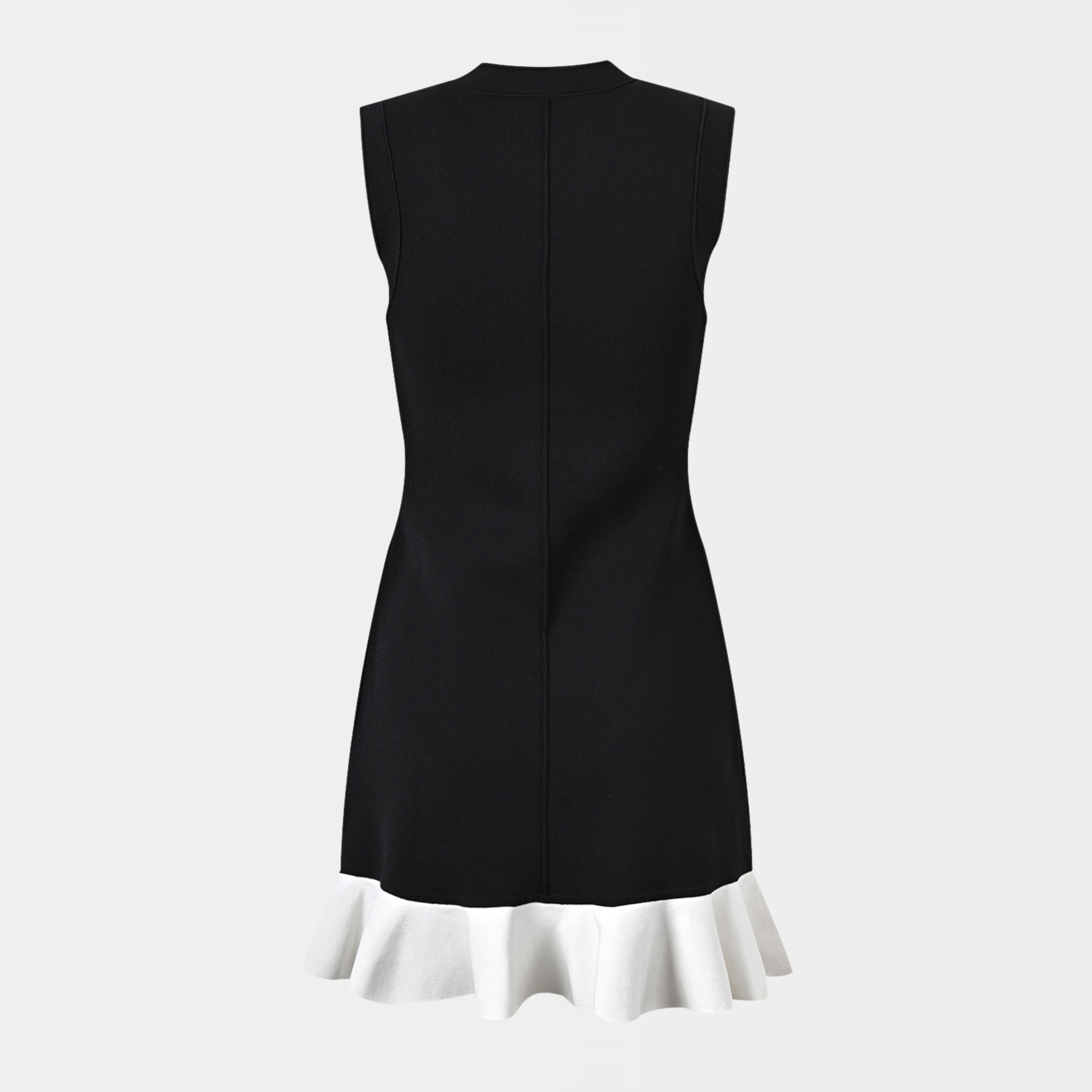 Monochrome Flair Dress