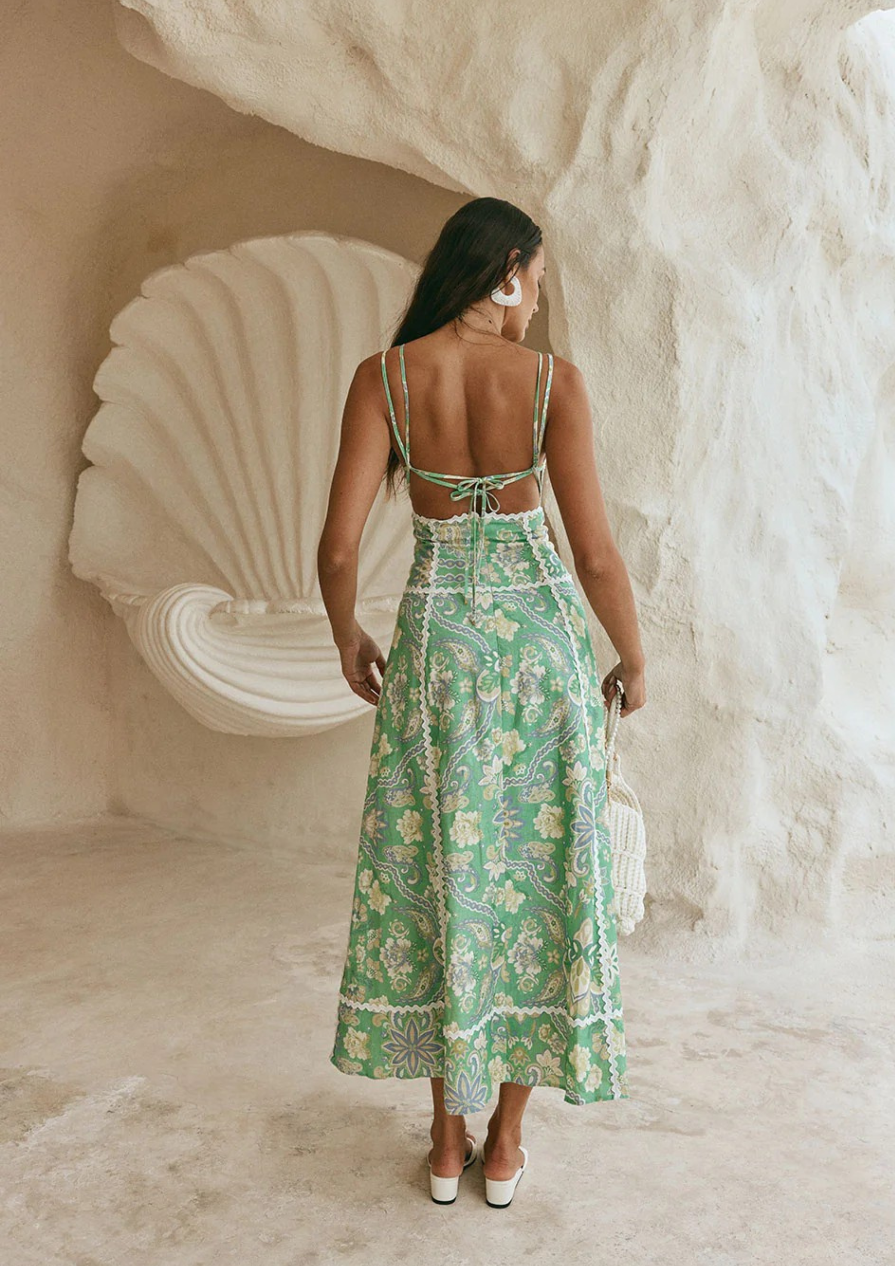Verdé Muse Cut-Out Maxi Dress