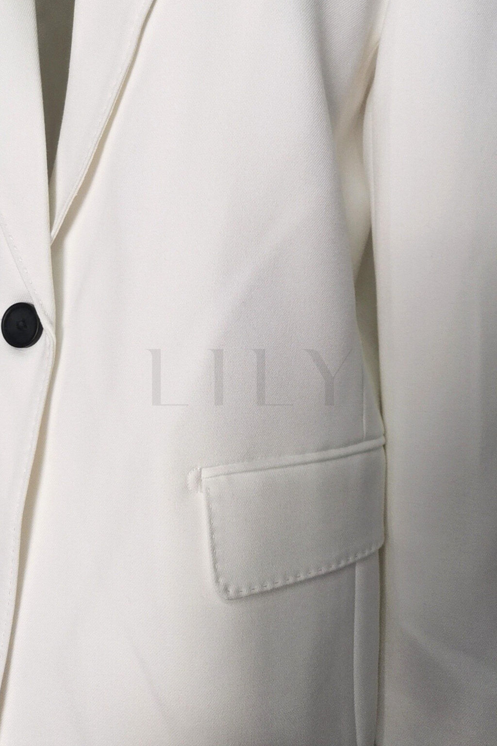 Signature Tailored classic Contrast  Buttons Suit Set