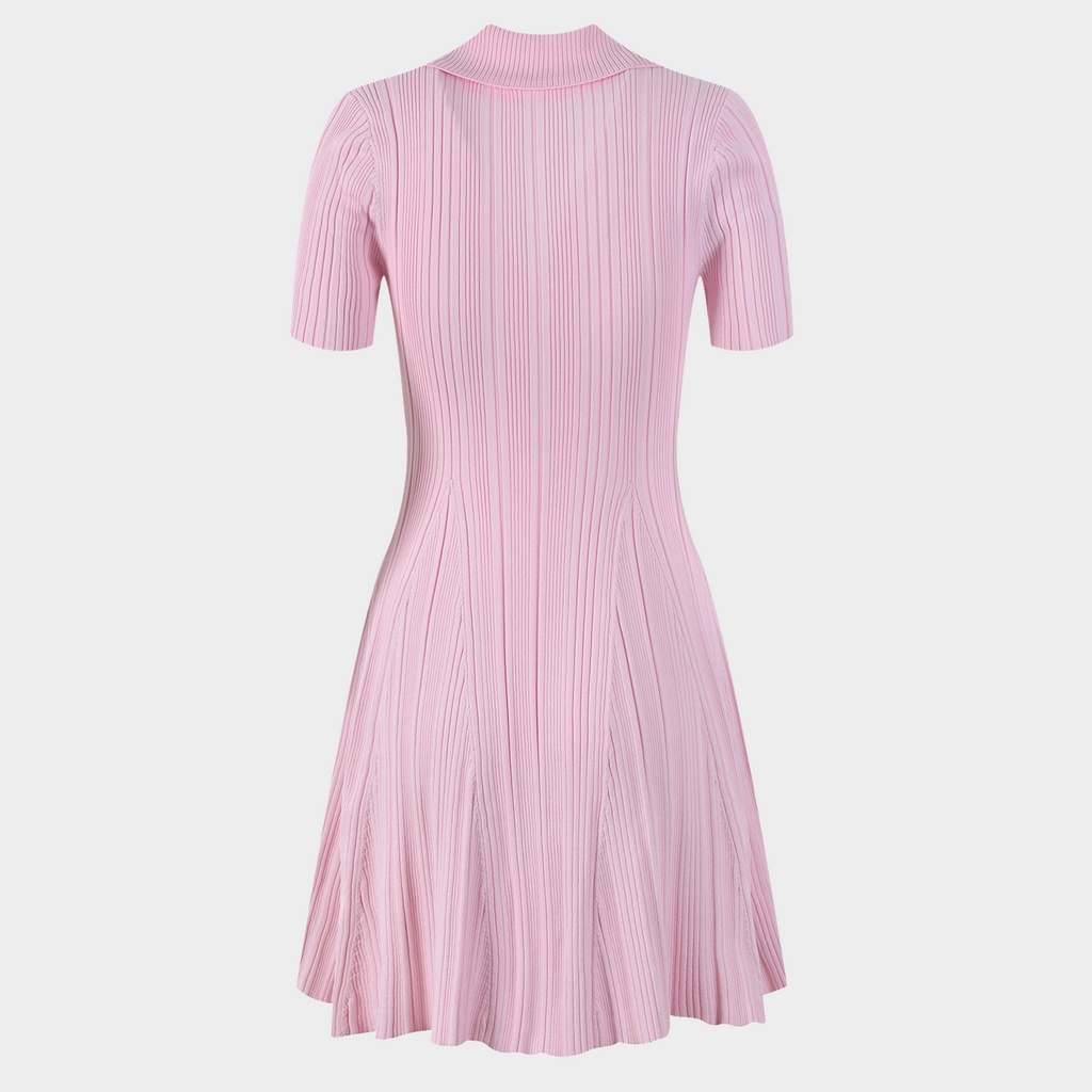 Trinity Luxe Mini Dress In Pink