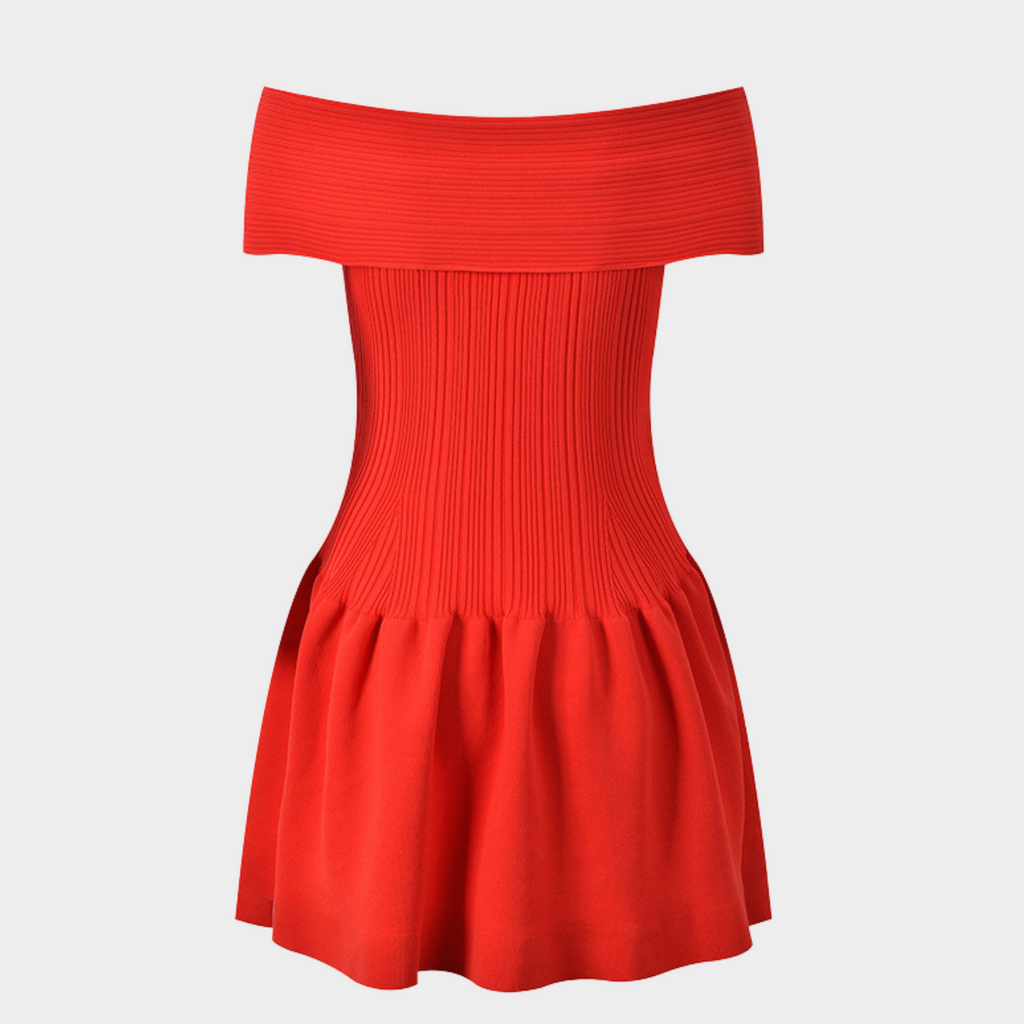 Semi Bow Gown