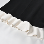 Monochrome Flair Dress