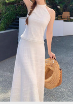 Coastline Knit Halter Set