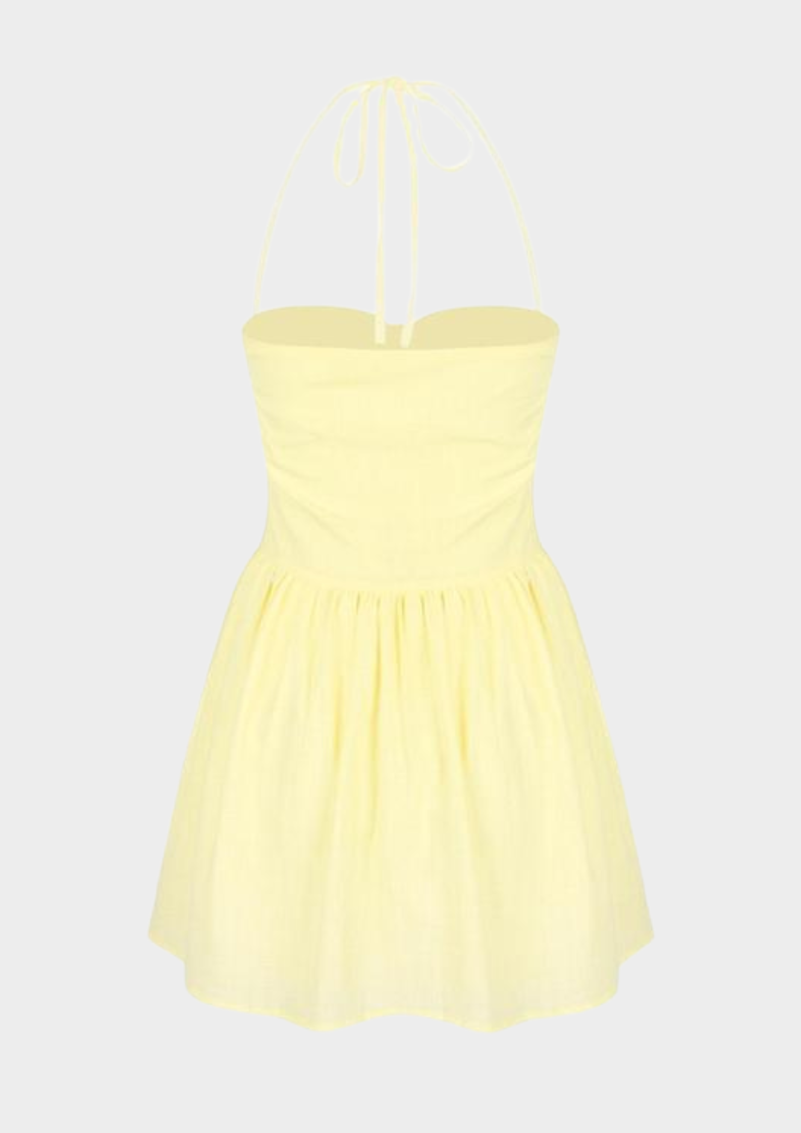 Lilia Halter Backless Mini Dress