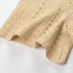 Golden Sand Embellished Knit Maxi Dress