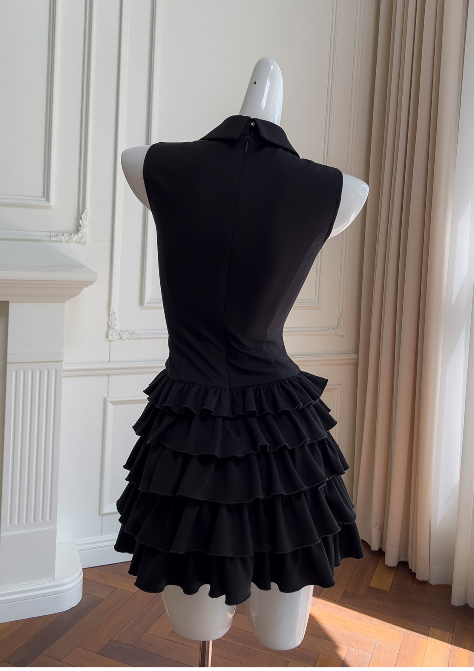 Midnight Ruffle Button Mini Set