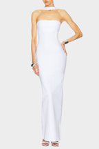 Scarlet Halter Elegant Bandage Maxi  Dress