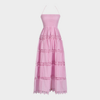 Hollow Breeze Backless Maxi Dress