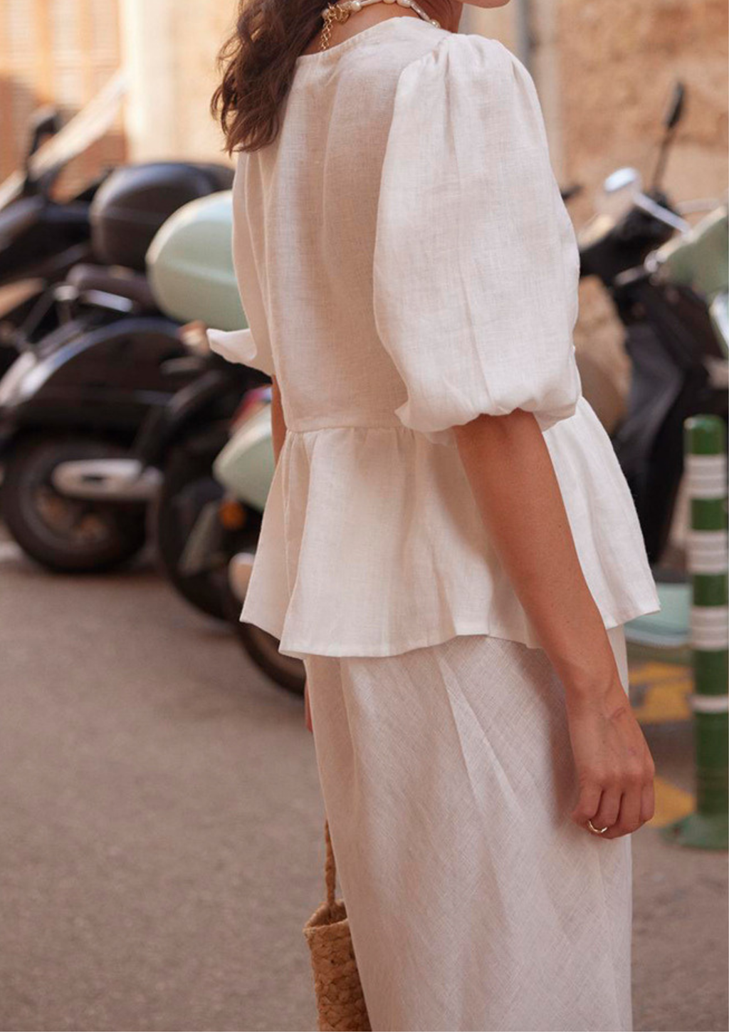 Reva Cotton Front Tie Maxi Set