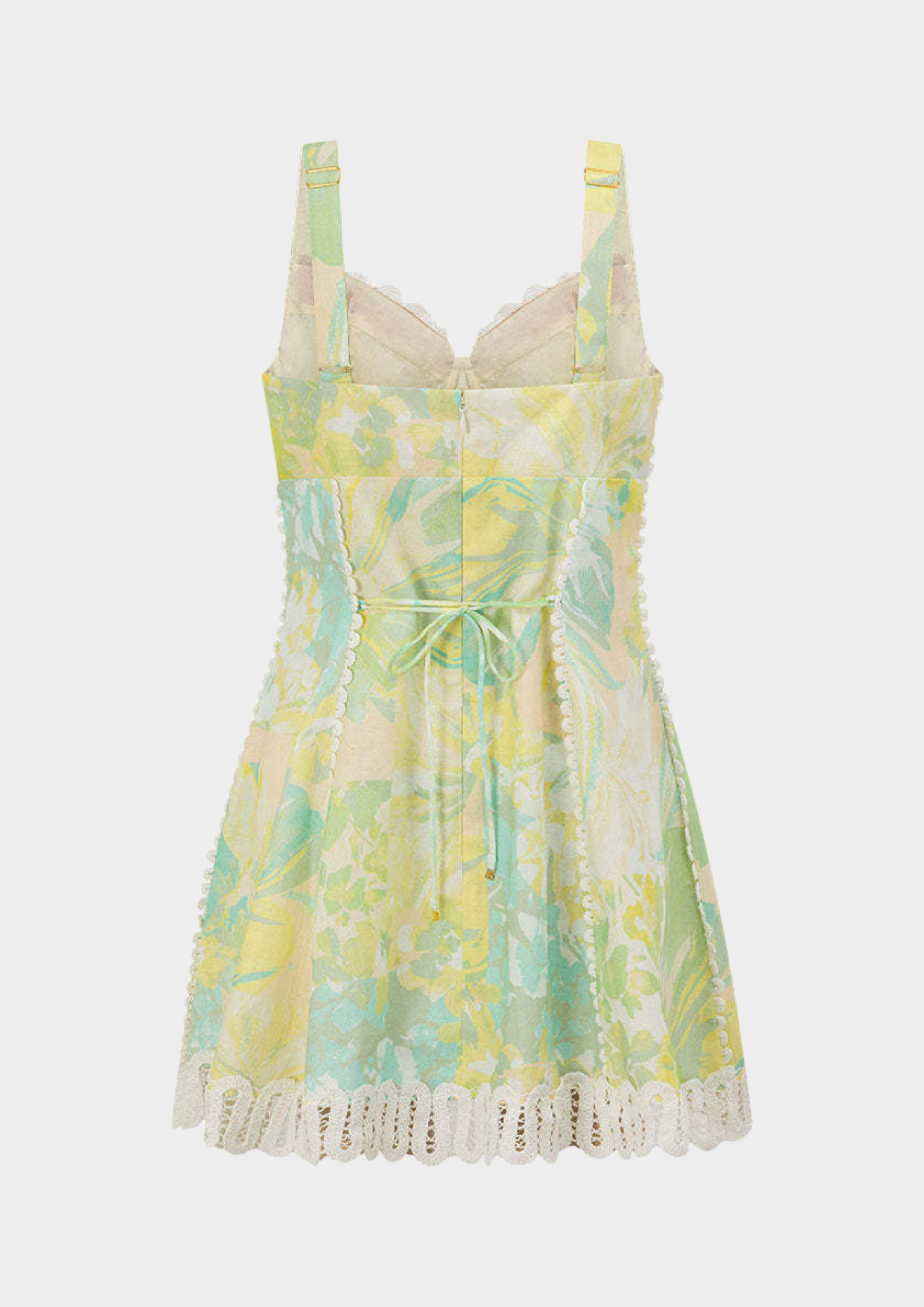Sunlit Oasis Mini Dress