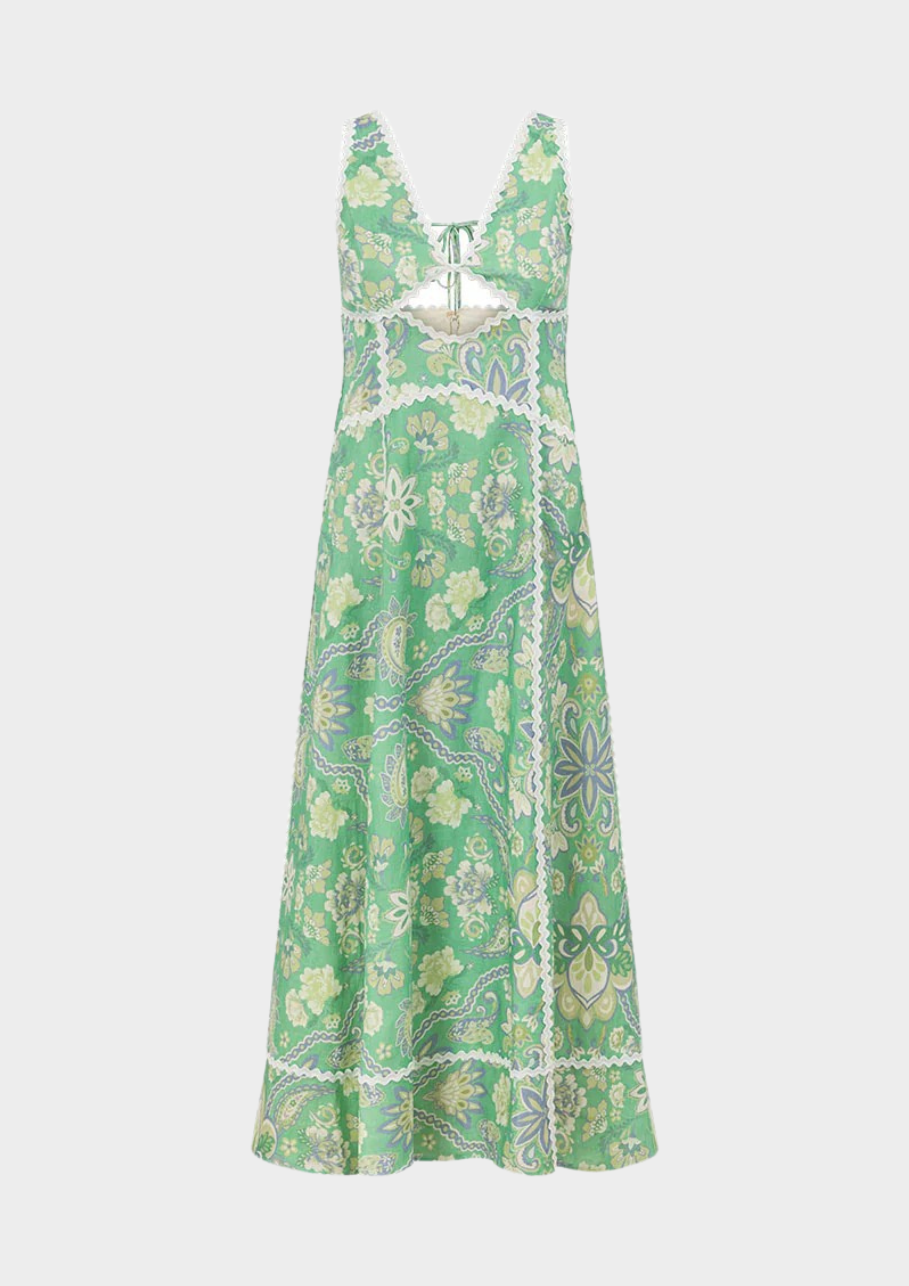 Verdé Muse Cut-Out Maxi Dress